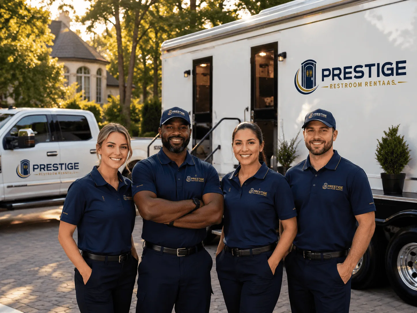 Trusted Luxury Portable Restrooms company in Walker, KY